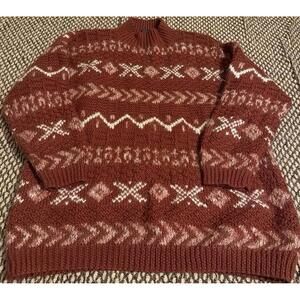 Vintage Forenza Wool/Mohair/Acrylic Blend Womens Large